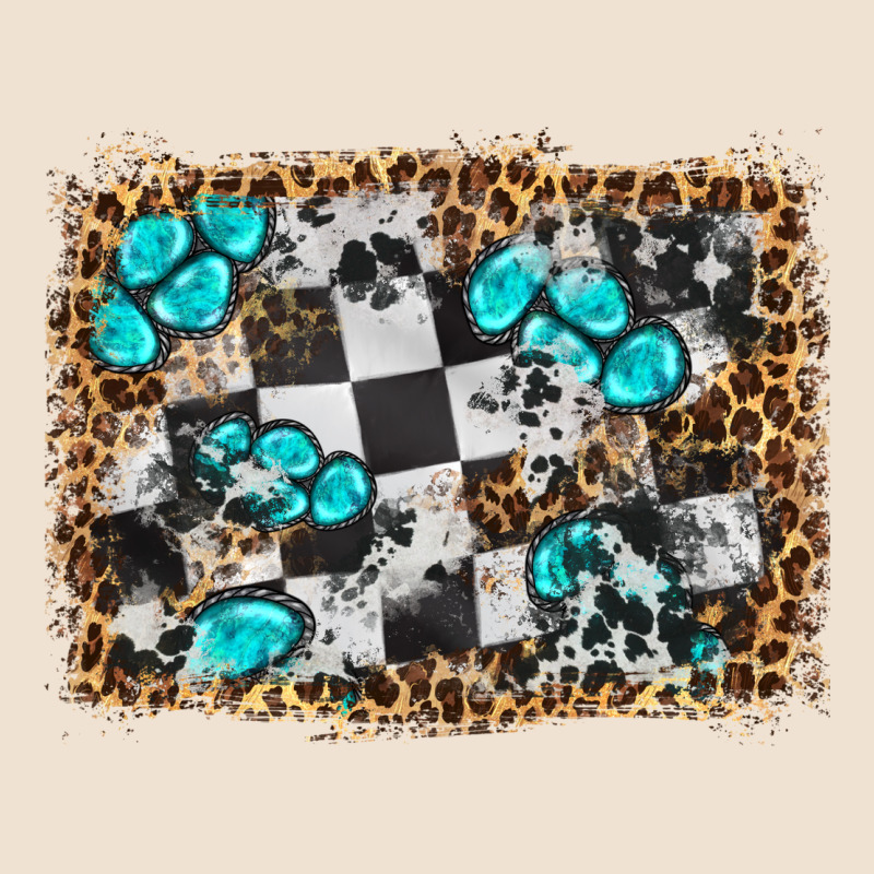 Race Leopard And Gemstone Background Urban Heavy Tee by HRA Design Shop | Teevron
