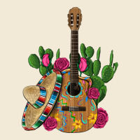 ,mexican Sombrero Guitar Rose Cactus Premium Hoodie | Teevron