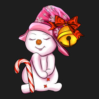 Winter Pink Snowman Classic Tee | Teevron