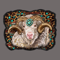 Merino Ram With Leopard Background Urban Heavy Tee | Teevron