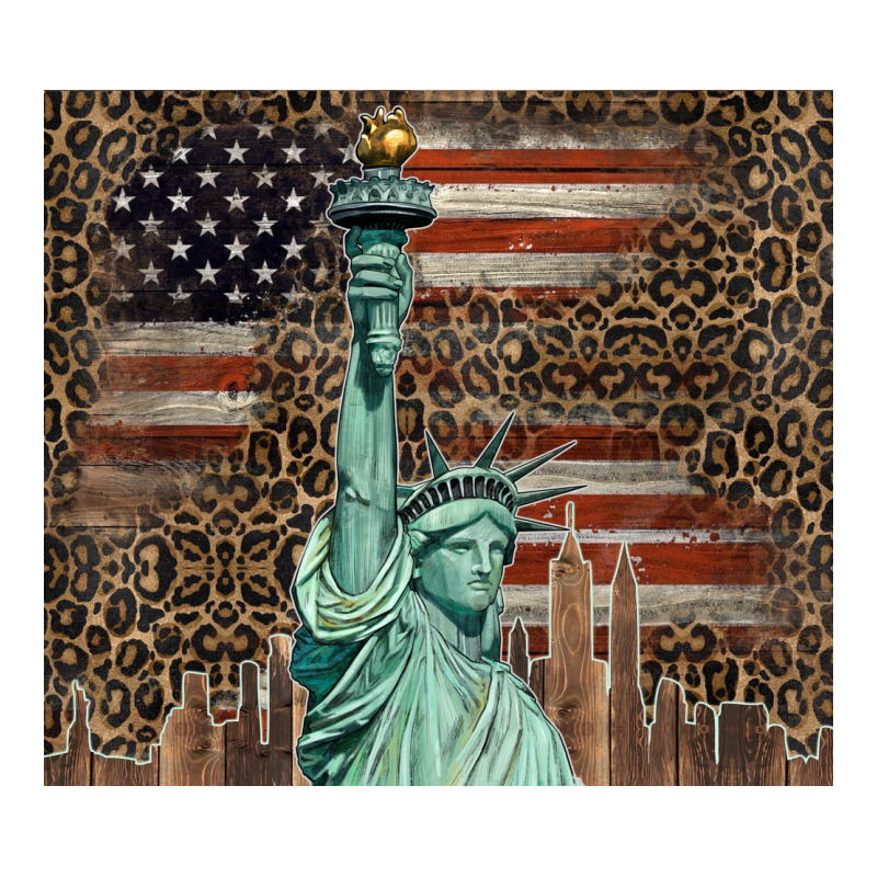 Statue Of Liberty Tumbler Premium Tee by BarkalooDesign | Teevron