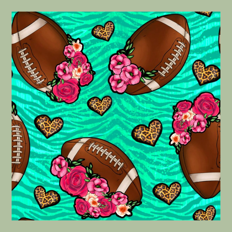 American Football Roses And Hearts Urban Hoodie by NancyCooperArtShop | Teevron