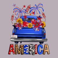Western Fourth Of July America Truck Vintage Tee | Teevron