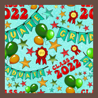 Class Of 2022 Graduation Seamless Pattern Long Sleeve Tee | Teevron