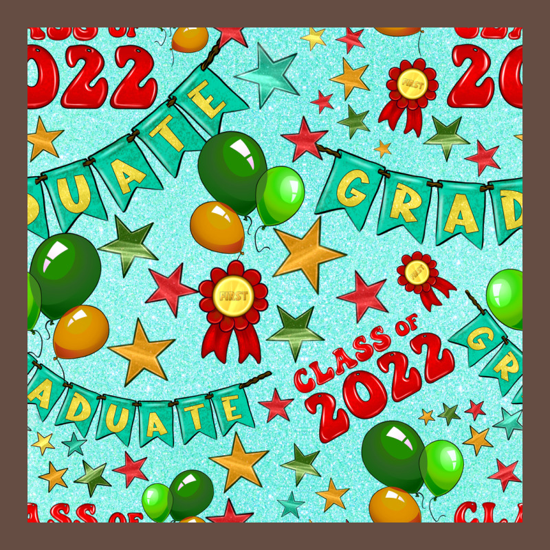 Class Of 2022 Graduation Seamless Pattern Long Sleeve Tee by BundleAndBundleShop | Teevron