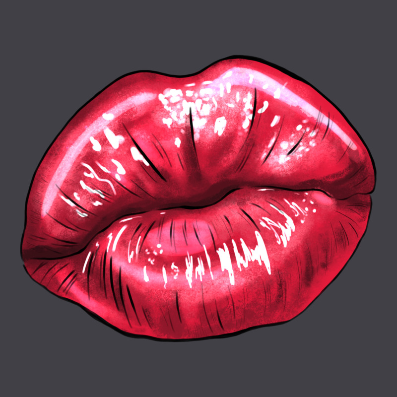Lips Mark Heavyweight Hoodie by NancyCooperArtShop | Teevron