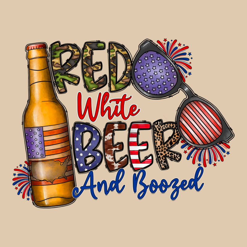 Red White Beer And Boozed Heavyweight Sweatshirt by CowhideDigitalArt | Teevron