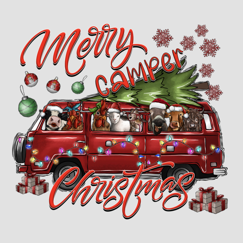 Merrycamperchristmas Premium Hoodie by SublimationCraftShop | Teevron