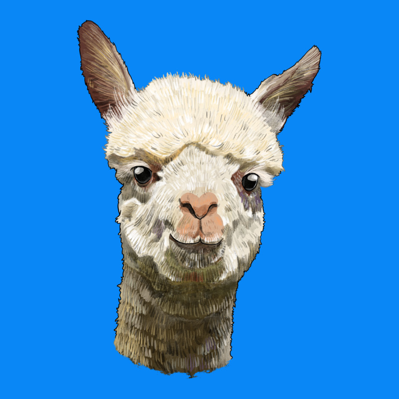 Alpaca Head Zipper Hoodie by LillyAllenDesigns | Teevron