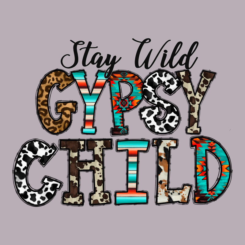 Stay Wild Gypsy Child Vintage Tee by CowhideDigitalArt | Teevron