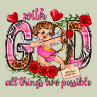 With God All Things Are Possible Heavyweight Hoodie | Teevron
