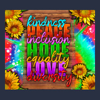 Kindness Peace Inclusion Hope Equality Love Diversity Heavyweight Sweatshirt | Teevron