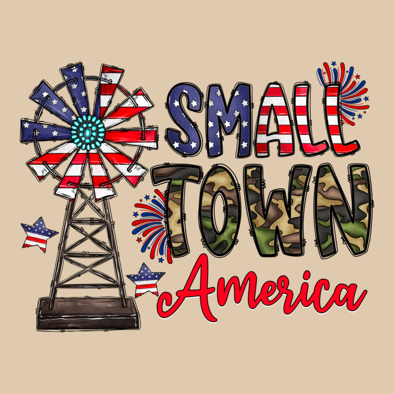 Small Town America Heavyweight Sweatshirt by CowhideDigitalArt | Teevron