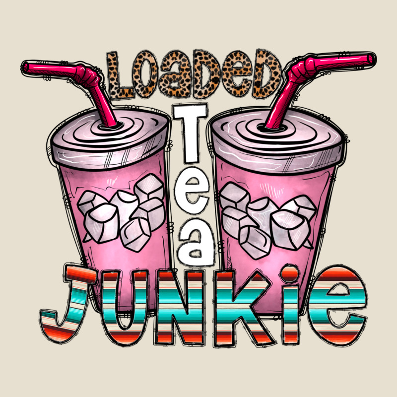 Loaded Tea Junkie Urban Heavy Tee by CowhideDigitalArt | Teevron