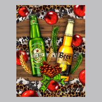 Beer Bottles With Wheat And Barley Long Sleeve Tee | Teevron