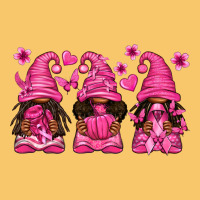 Breast Cancer Afro Gnomies Vintage Hoodie | Teevron