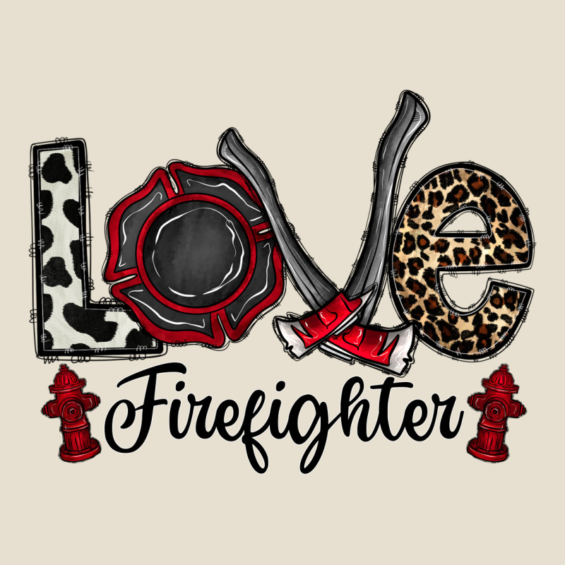 Love Firefighter Urban Heavy Tee by CowhideDigitalArt | Teevron