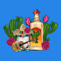 Mexican Tequila Gnomes Guitar Roses Cactus Serape Premium Hoodie | Teevron