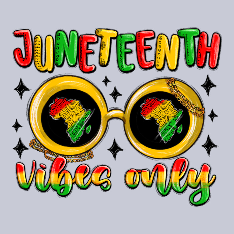 Juneteenth Vibes Only Heavyweight Hoodie by MaliasSmallBusiness | Teevron