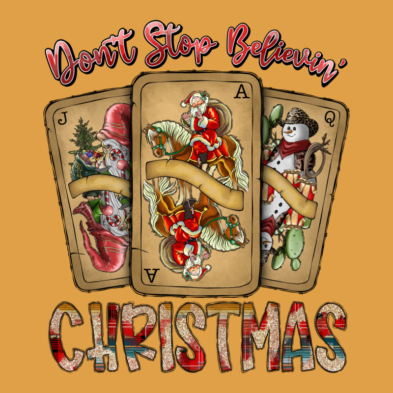Dont Stop Believin Christmas Premium Hoodie by SublimationCraftShop | Teevron