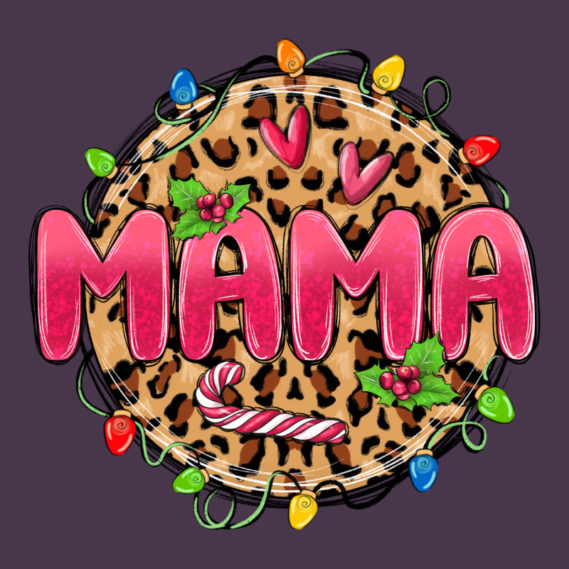 Mama Christmas Lights Heavyweight Hoodie by MaliasSmallBusiness | Teevron