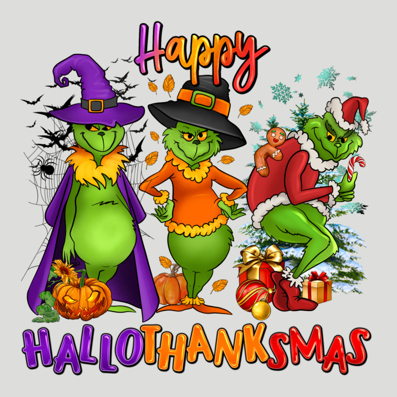 Happy Hallothanksmas Zipper Hoodie by NancyCooperArtShop | Teevron