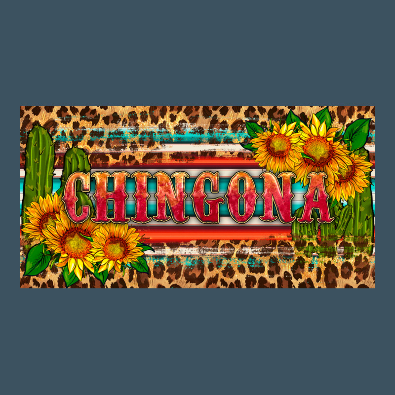 Chingona License Plate Urban Heavy Tee by HRA Design Shop | Teevron