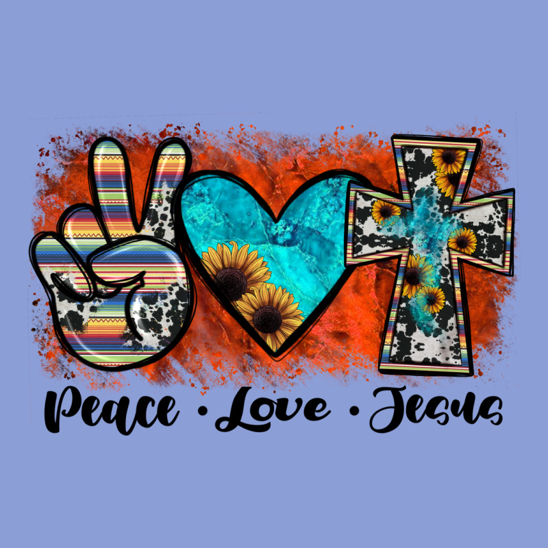 Peace Love Jesus Long Sleeve Tee by JahusDesignShop | Teevron