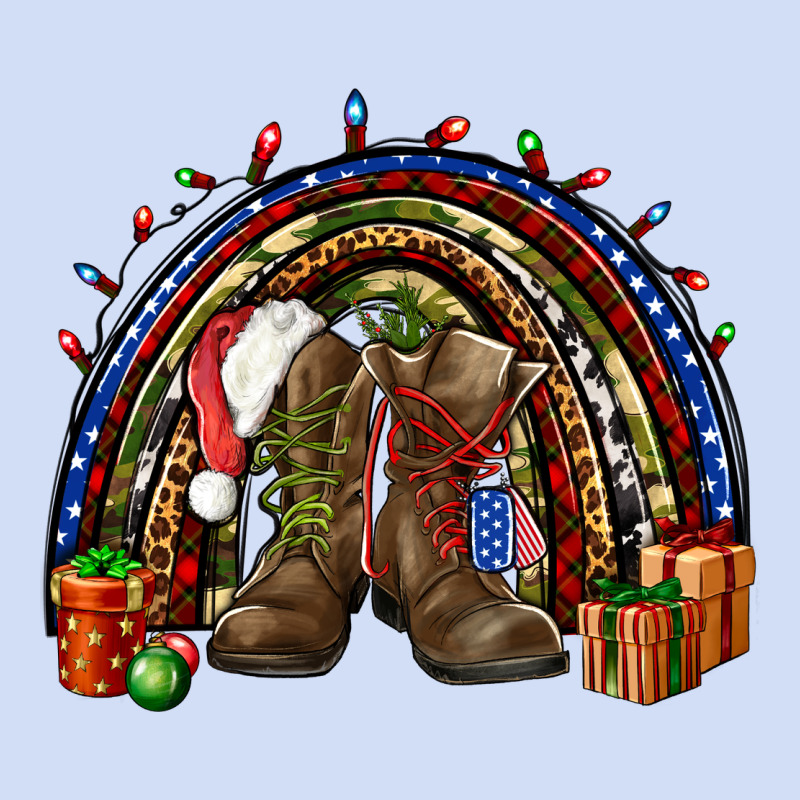 Army Christmas Rainbow Urban Hoodie by NancyCooperArtShop | Teevron