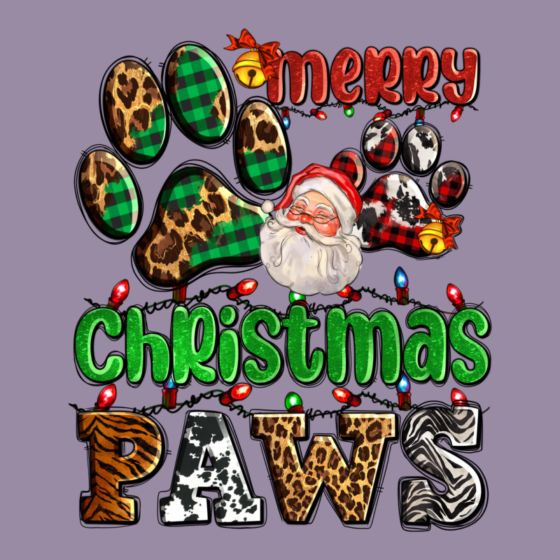 Merry Christmas Paws With Santa Classic Tee by AdoDesignShop | Teevron