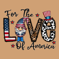 For The Lovee Of America Gnome Vintage Tee | Teevron