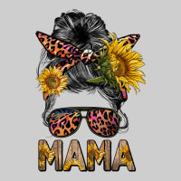 Mess Bun Mama Sunflowers Premium Tee | Teevron