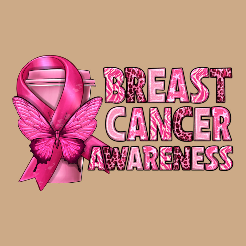 Breast Cancer Awareness With Coffee Cup Vintage Hoodie by texasbilliewilder | Teevron