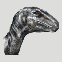 Velociraptor Face Zipper Hoodie | Teevron