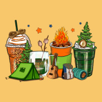 Camping Coffee Cups Vintage Hoodie | Teevron