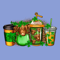 Longhaired Cow St Patricks Coffee Long Sleeve Tee | Teevron