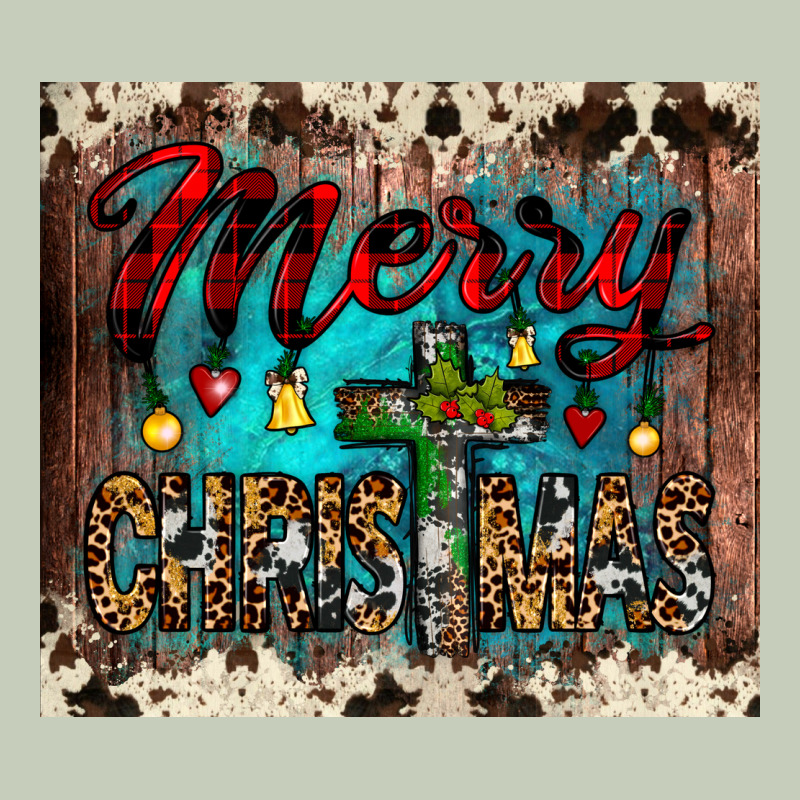 Merry Christmas Cross Tumbler Long Sleeve Tee by JahusDesignShop | Teevron