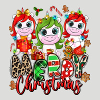 Merry Christmas Unicorns Zipper Hoodie | Teevron