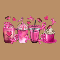 Breast Cancer Coffee Cups Vintage Hoodie | Teevron