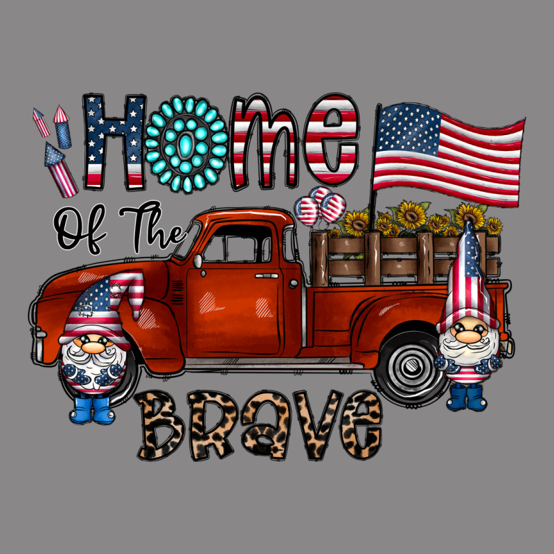 Home Of The Brave Vintage Tee by CowhideDigitalArt | Teevron