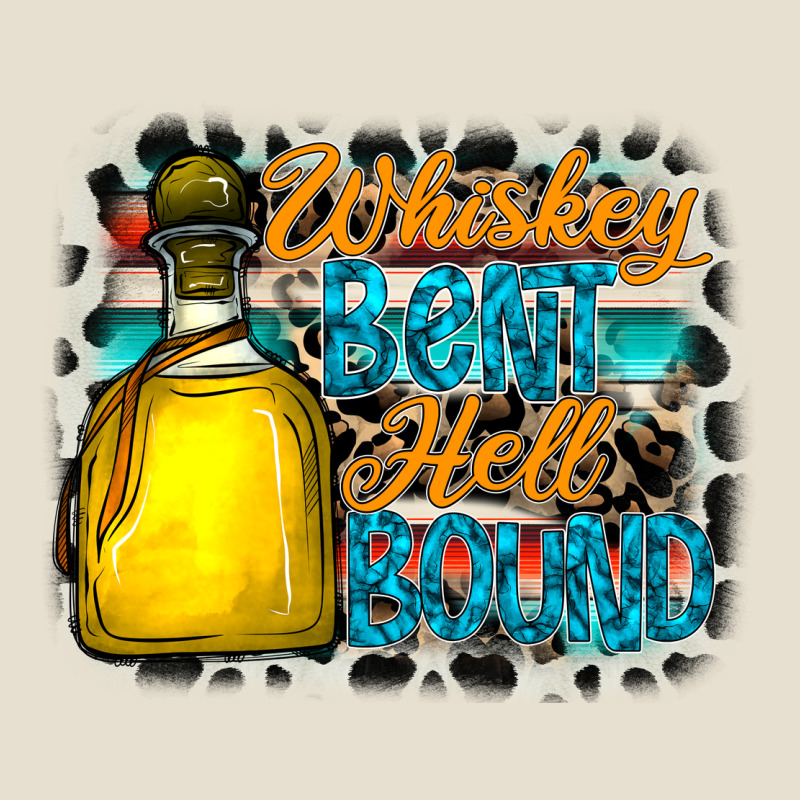 Whiskey Bent Hell Bound Urban Heavy Tee by CowhideDigitalArt | Teevron