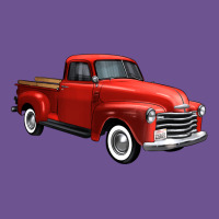 Western Red Truck Right 34 View 1 Vintage Tee | Teevron