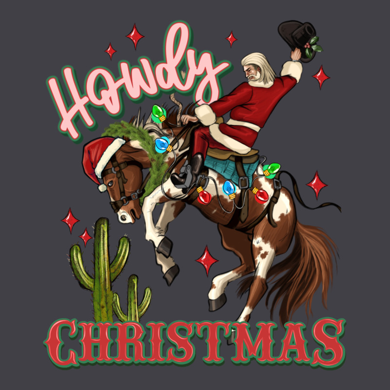 Howdy Christmas Cowboy Santa Heavyweight Hoodie by MaliasSmallBusiness | Teevron
