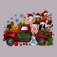 Christmas Farm Animals Truck Vintage Tee | Teevron