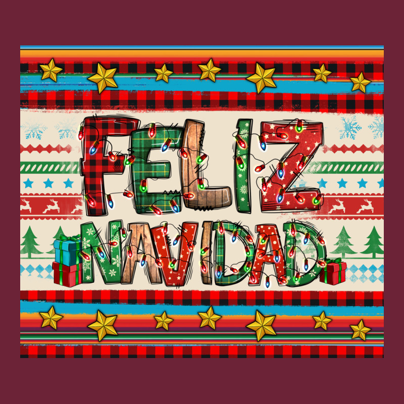 Feliz Navidad Spanish Christmas Long Sleeve Tee by Jasminsmagicworld | Teevron