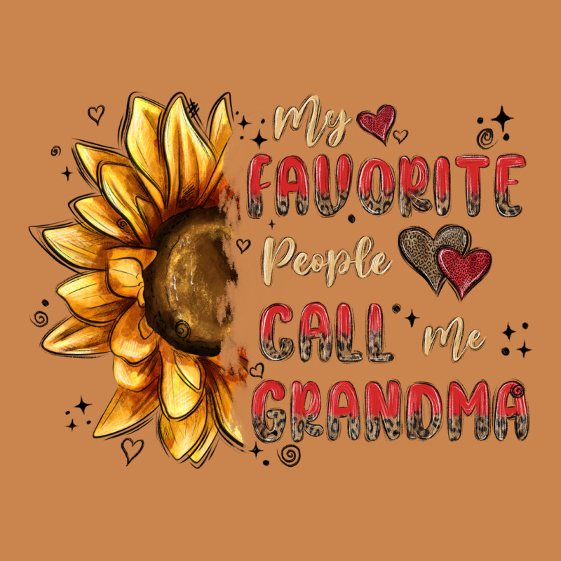 My Favorite People Call Me Grandma Heavyweight Hoodie by MaliasSmallBusiness | Teevron