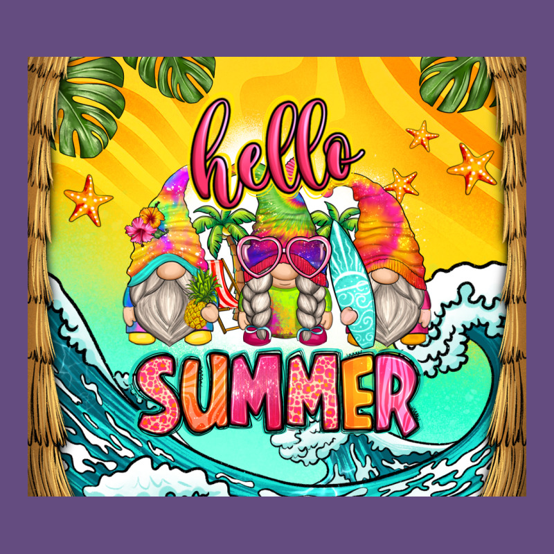 Hello Summer Gnomes Vintage Hoodie by Zillion Design Studio | Teevron