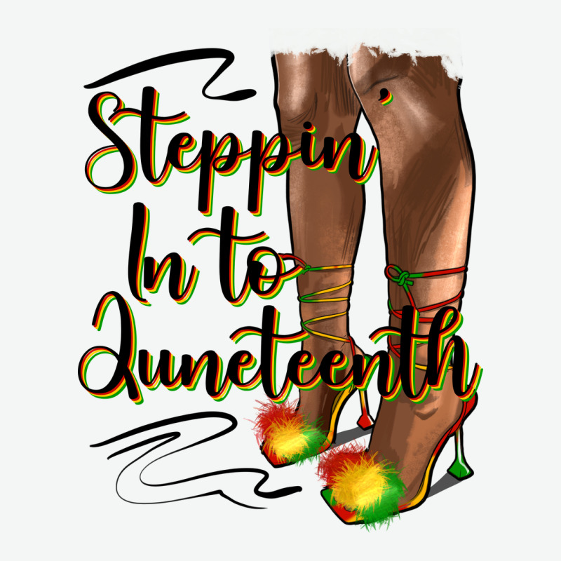 Steppin' In To Juneteenth Heels Urban Heavy Tee by HRA Design Shop | Teevron