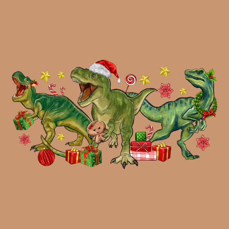 Christmas Dinosaurs Heavyweight Hoodie by MaliasSmallBusiness | Teevron