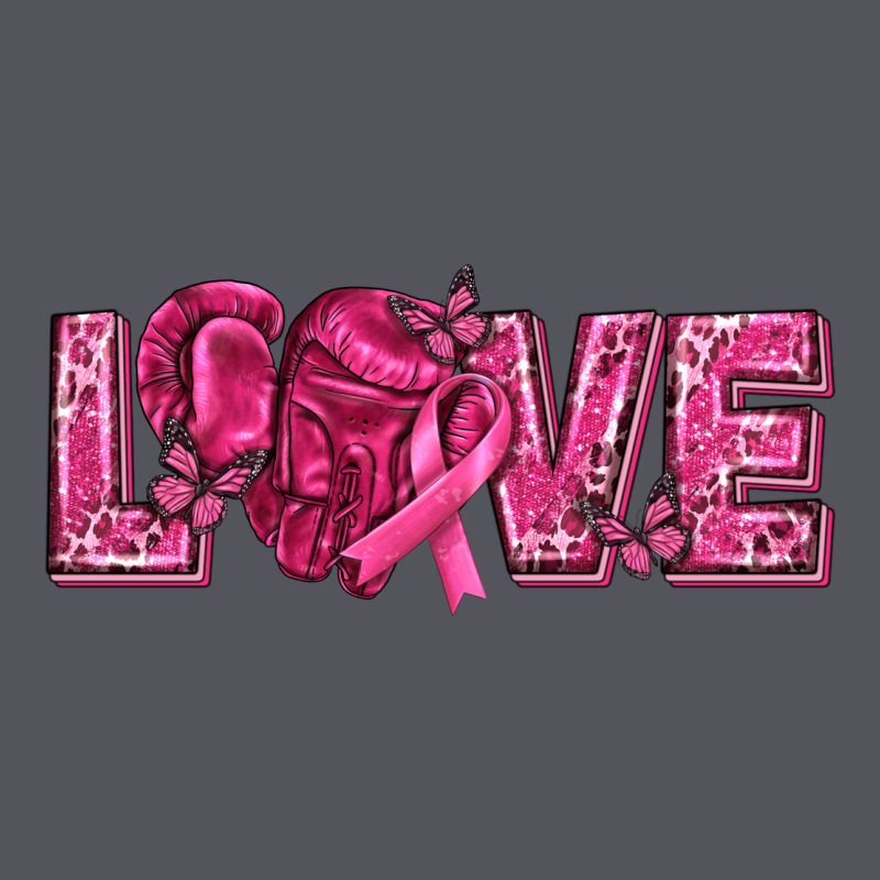Breast Cancer Love Vintage Hoodie by texasbilliewilder | Teevron